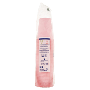 ถ้วยพลาสติกชีวภาพย่อยสลายได้ ขนาด 200 มล. สีชมพู บรรจุ 50 ชิ้น/แพ็ค - Product Image 3