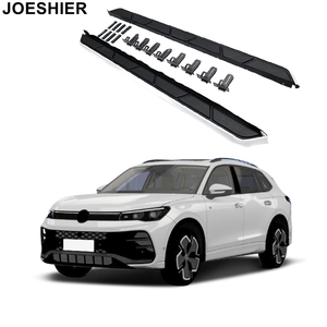 JOESHIER Estribos Laterales Inteligentes Hechos en China para VW Tiguan Allspace L 2016+ SUV, Lujo Todoterreno, Aleación de Aluminio - Product Image 2
