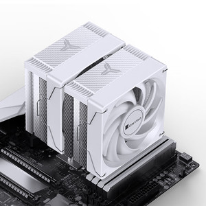 Qiaosibo CR-3000 Dual-Tower Radiator <b>Computer</b> Cpu <b>Fan</b> ARGB White 3pin Alloy Bearing 120mm Desktop 1700 Air Cooling <b>Computer</b> Case - Product Image 2