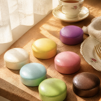 Jouet Squishy en forme de pain rond, en mousse PU souple à remontée lente, anti-stress et anti-anxiété pour adultes, décoration de bureau