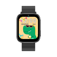 Montre connectée éducative et amusante pour enfants de 6 à 12 ans, avec écran IPS carré, caméra vidéo, lecteur de musique, emplacement pour carte SIM 4G, jeux, cadeau d'anniversaire