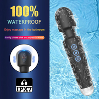 AV Vibrator für Frauen Klitoris- & G-Punkt-Stimulation USB-Betrieben Manuell Steuerbarer Massagestab Sexspielzeug für Erwachsene 18+