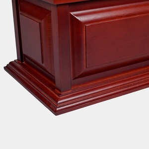Bán Buôn Tang Lễ Urn Hộp Trượt Nắp Thiết Kế Tùy Chỉnh Lớn Bằng Gỗ Urns Cho Tro Của Con Người - Product Image 5