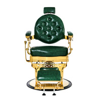 Chaise de Salon Pivotante à Base Ronde Réglable pour Coiffeur, Esthéticienne, Barbier, Tatoueur et Salon de Beauté