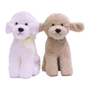 毛绒玩具动物定制逼真的动物毛绒公仔可爱泰迪狗毛绒玩具