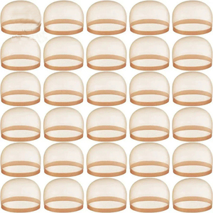 Venta al por mayor de redecillas de nailon HD superfinas personalizadas, gorro de peluca elástico <span class=keywords><strong>para</strong></span> mujer y medias con forro reutilizables y duraderas - Product Image 3