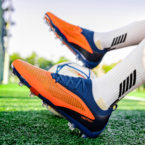Chaussures <span class=keywords><strong>de</strong></span> Football Unisexes Légères Respirantes Durables à Crampons Longs FG Confortables Grande Taille Basse - Product Image 3