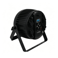 Vente directe d'usine, lampes PAR à batterie 12x18W, étanches IP65, DMX512, RGBW, adaptées aux mariages, aux bars, aux discothèques, éclairages de scène LED