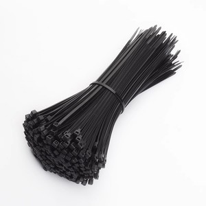 Baolian Nylon Cable Ties Self-Locking Plastic Bundle Electrical Cables Black White 100Pcs Pack - Product Image 5