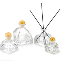 Bouteille d'aromathérapie en verre, design personnalisé pour la maison, flacons de parfum d'ambiance, diffuseur de parfum à roseaux