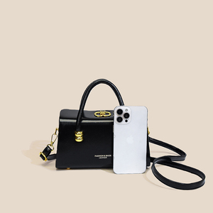 Nouveau Sac Fourre-tout Décontracté Géométrique en PU pour Femme, Design Niche Transfrontalier 2025, avec Bandoulière Amovible et Doublure en Polyester - Product Image 3