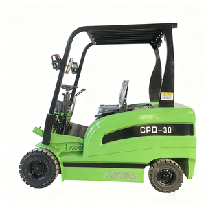 Pequeña carretilla elevadora eléctrica de 3 toneladas con componente de motor central de envío rápido de calidad confiable para maquinaria de construcción - Product Image 4