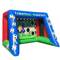 PVC gonflable football fusillade Sports de plein air Football coup de pied jeu cible football tirer sur gonflable football tir porte