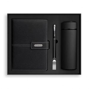 Wholesale Promotional Luxury Gifts Items Business Gift Thermos <b>Cup</b> Notebook Customized With Pen and Bottle - Product Image 5