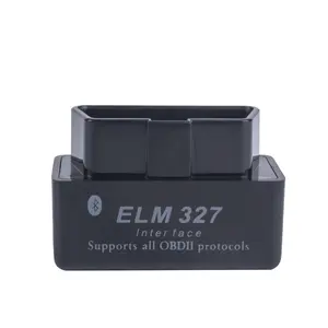 자동차 진단 도구 ELM 327 Obd2 스캐너 블루 이빨 V1.5 25K80 더블 칩 어댑터 내구성 자동차 내부 액세서리