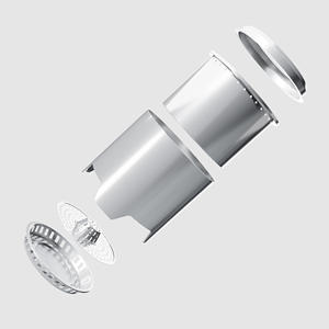 Poêle à bois moderne de 15 pouces en acier inoxydable de qualité supérieure, sans fumée, pour le chauffage par temps froid, brûlant du bois ou des granulés de bois CH01 - Product Image 4