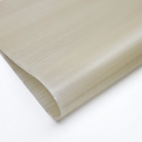 Tissu en fibre de verre industrielle enduit de PTFE pour barbecue, antiadhésif, résistant à la chaleur, épaisseur personnalisée