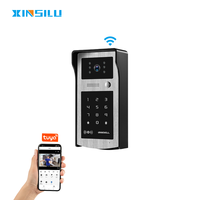 Penjualan Terbaik 1080P Tuya bel pintu nirkabel Bluetooth kedap air kamera kata sandi kartu IC perlindungan kualitas tinggi keamanan rumah