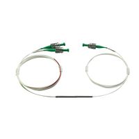 Coupleur de fibre monomode/multimode 460-1550 nm avec 2/3 ports, connecteurs FC/APC/UPC pour applications FTTx
