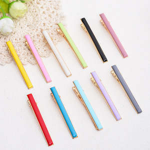 Épingle à cheveux style coréen 12 cm, couleur unie, pince à cheveux décontractée, boucle de bijoux de haute qualité - Product Image 1