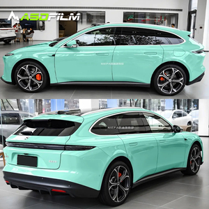 Pellicola Protettiva ASDFilm Premium in TPU Verde Menta, Finitura Lucida, Cambio Colore, Idrofobica, Autorigenerante, per Carrozzeria <span class=keywords><strong>Auto</strong></span> - Product Image 4