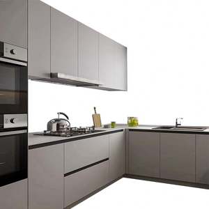 Meubles de cuisine design moderne, ensemble de rangement complet, îlot sur mesure, placards de garde-manger, amélioration de la maison de luxe - Product Image 5