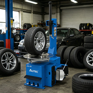 Démonte-pneus et équilibreuse de roues AUTEC à <span class=keywords><strong>prix</strong></span> d'usine, 10-24 pouces, avec verrouillage manuel classique pour la réparation automobile - Product Image 1