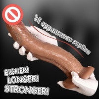 Dildo réaliste, jouets sexuels pour adultes pour femmes et hommes, stimulateur du point G et du clitoris avec ventouse puissante pour une utilisation mains libres, jouets anaux