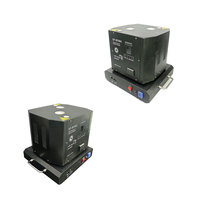 MINGLANG 1300W Feux d'artifice électriques à étincelles froides oscillantes, contrôle DMX512, construction en fer, multi-tension, préchauffage de 3 minutes