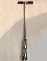 Sonde d'échantillonnage de sol en acier inoxydable pour argile
