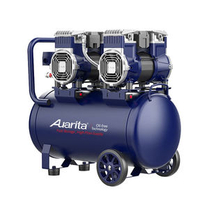<span class=keywords><strong>Auarita</strong></span> Compresor Portatil Alta Presión 1.5Kw 50 Litros Portátil Doble Pistón Sin Aceite Compresor De Aire Silencioso - Product Image 1
