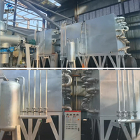 Machine de pyrolyse intermittente pour pneus légers, fabriquée en plastique, transformant les déchets plastiques en huile combustible
