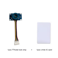 Tarjeta M1 con Chip Electrónico Inteligente para Cerradura TTlock TThotel, Placa PCB