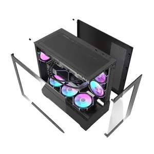 (OEM) DS900 AIR 2024 New Trend Gaming Pc Case Custom Desktop Computer Gaming Atx Case Wide Cube Computer Case & Towers Double