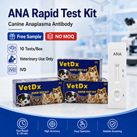 OEM Canine Ehrlichia Anaplasma Hartworm Combo Snelle Testkit voor Volledig Bloed Serum Plasma