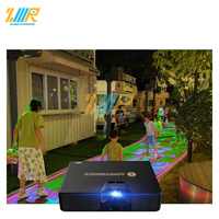Projecteur immersif de plancher de projection extérieure pour la publicité de plancher Projection interactive de plancher