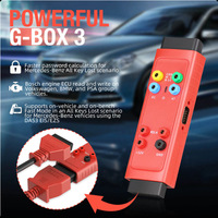 Herramienta de Programación de Llaves Gbox3 12V Naranja para -Benz y Herramienta de Diagnóstico de Computadora de Automóvil