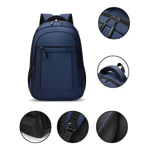 Vente en gros Sacs pour ordinateur portable pour étudiants d'université Sac à dos Oxford étanche Durable antivol Fermeture à glissière Sac de voyage d'affaires - Product Image 2