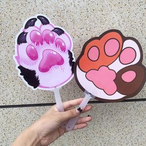 Éventail pliant transparent en PVC de forme circulaire personnalisé par le fabricant avec personnage d'idole Kpop ou d'anime pour cadeau promotionnel - Product Image 6
