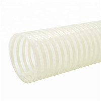 Tuyau d'aspiration d'eau en plastique PVC ondulé, moins cher, robuste, 1 2 3 4 5 6 pouces, Flexible, Anti-pression, en plastique PVC