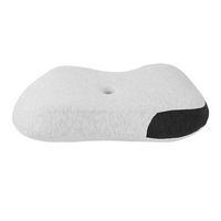 Oreillers en mousse à mémoire de forme pour les dormeurs sur le côté, le dos et le ventre, design ergonomique, soulagement de la douleur, housse en maille respirante, housse amovible et lavable