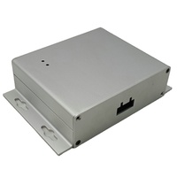 Boîtier en aluminium extrudé naturel avec découpe d'interface personnalisée pour boîtier de matériel d'acquisition de signal intégré DIY