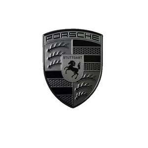 Suitable for All <strong>Porsche</strong> Models with Blackened Shield <strong>Badges</strong>, Including the 992 Cayenne, Macan, Panamera, 718 Taycan, and Cayman - Product Image 1