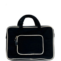 Maletín para Portátil Qetesh de 13 Pulgadas con Asa y Bolsillo para Cargador, Logotipo Personalizado, Estilo Ejecutivo, Multifuncional, Gran Capacidad