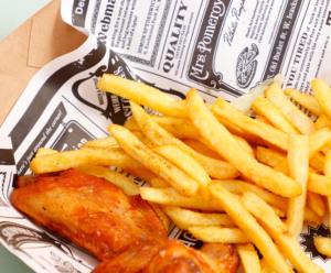 Emballage personnalisé en papier sulfurisé blanc avec logo, pour sandwichs, burgers, poulet frit, frites, vente en gros, imprimé à carreaux, enduit de PE - Product Image 4