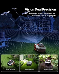 Tondeuse à gazon électrique industrielle 1800W 220V avec cordon, autopropulsée, pour travaux de jardinage intensifs - Product Image 6