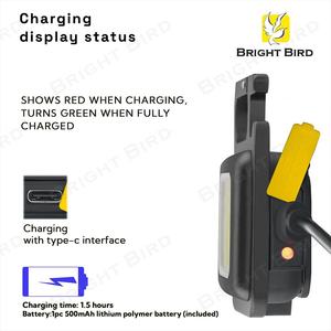 Senter LED COB portabel multifungsi, lampu gantungan kunci dapat diisi ulang USB untuk bekerja & inspeksi, Senter berkemah <span class=keywords><strong>Mini</strong></span> - Product Image 5