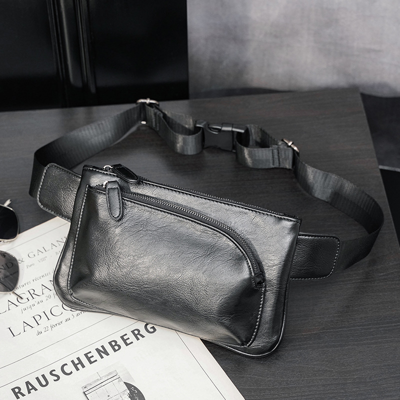 2024 New Fashion Man s Bags Factory Wholesale Bags for Man PU Leather Male Sling Bags