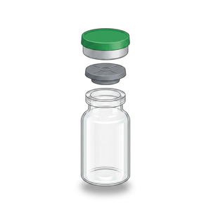 Capsules combinées en aluminium et plastique à ouverture facile, blanches, pour flacons pharmaceutiques - Product Image 6