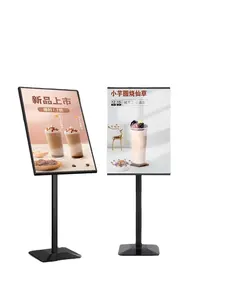 A3 Standing Poster Display Steel Floor Standing Menu Board Stand Sign Holders